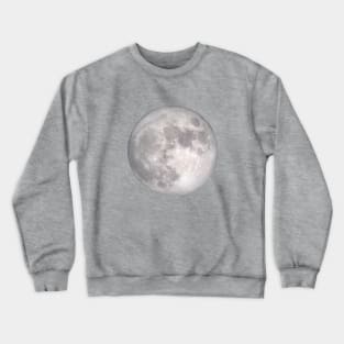 Full Moon Celestial Art Design Crewneck Sweatshirt